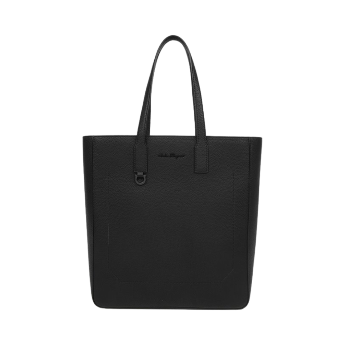 240132-743518 Ferragamo Logo Tote Bag Black