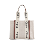 Chloe Woody Medium Tote Bag Brown