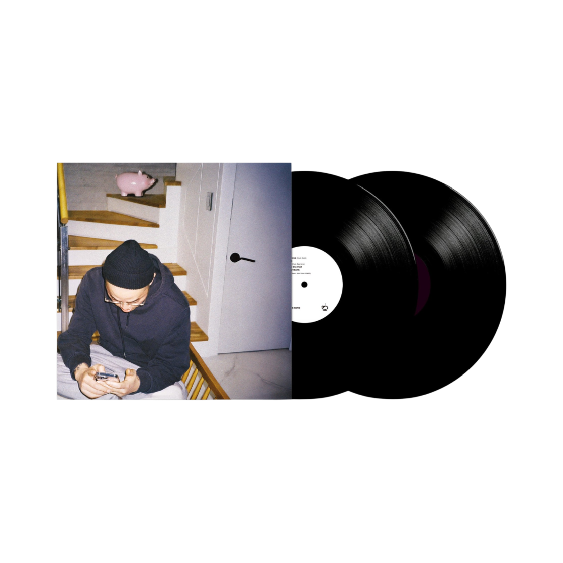 이센스 정규 3집 저금통 LP 블랙 (2LP)(E-SENS 3rd Album Jeogeumtong LP Black (2LP))