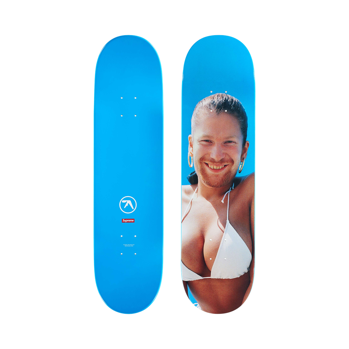 슈프림 x 에이펙스 트윈 윈도우리커 스케이트보드 멀티컬러 8.25" x 32" - 25SS(Supreme x Aphex Twin Windowlicker Skateboard Multicolor 8.25" x 32" - 25SS)