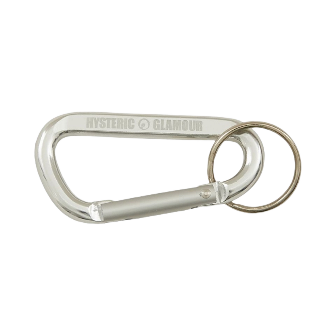 02251QG07 Hysteric Glamour Circle Girl Carabiner M Silver