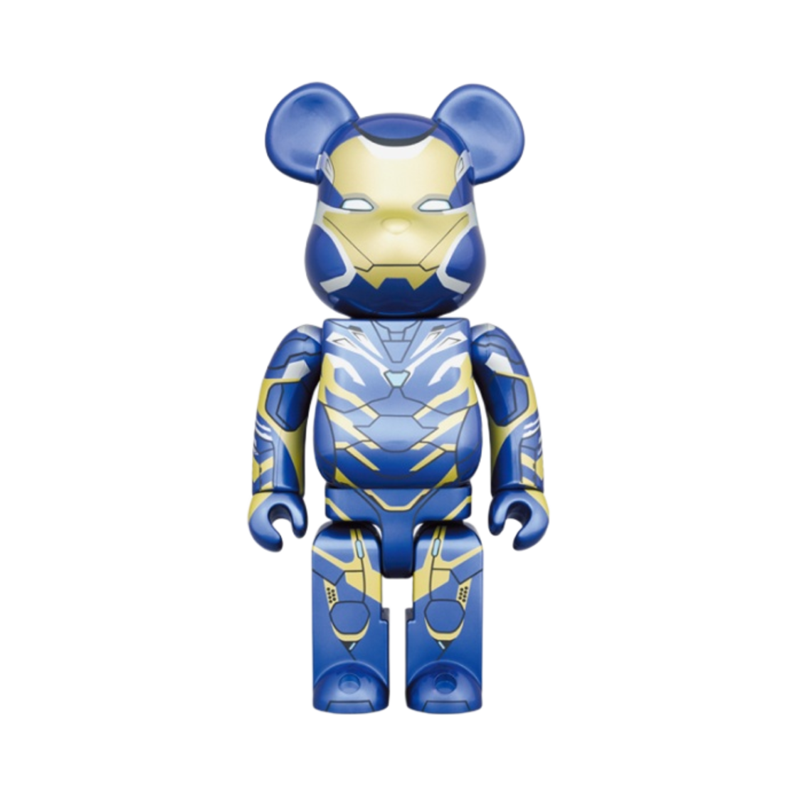 베어브릭 마블 아이언맨 레스큐 수트 100% & 400% 세트(Bearbrick Marvel Iron Man Rescue Suit 100％ & 400％ Set) - 3