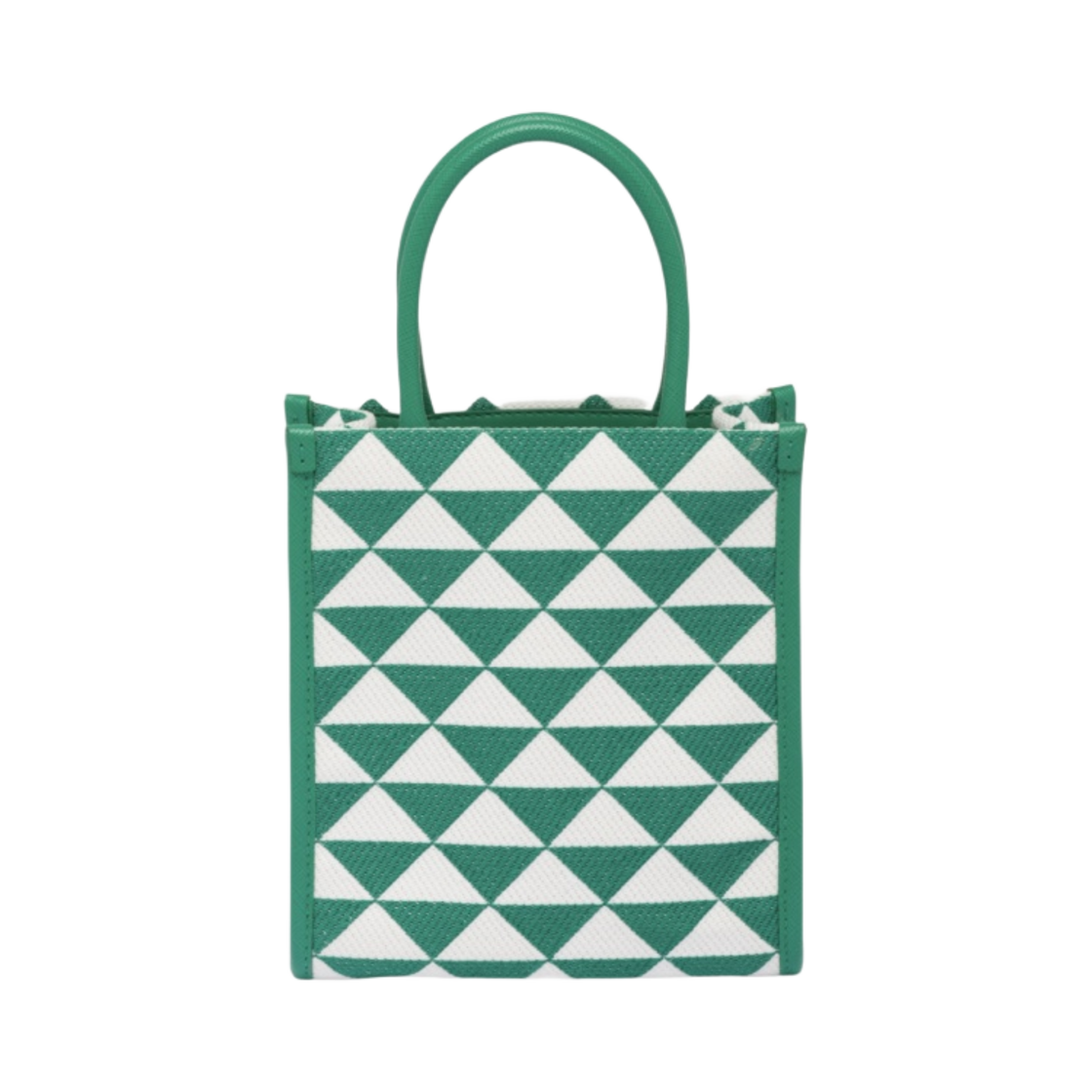 프라다 심볼 자수 패브릭 미니백 망고 화이트(Prada Symbole Embroidered Fabric Mini Bag Mango White) - 2
