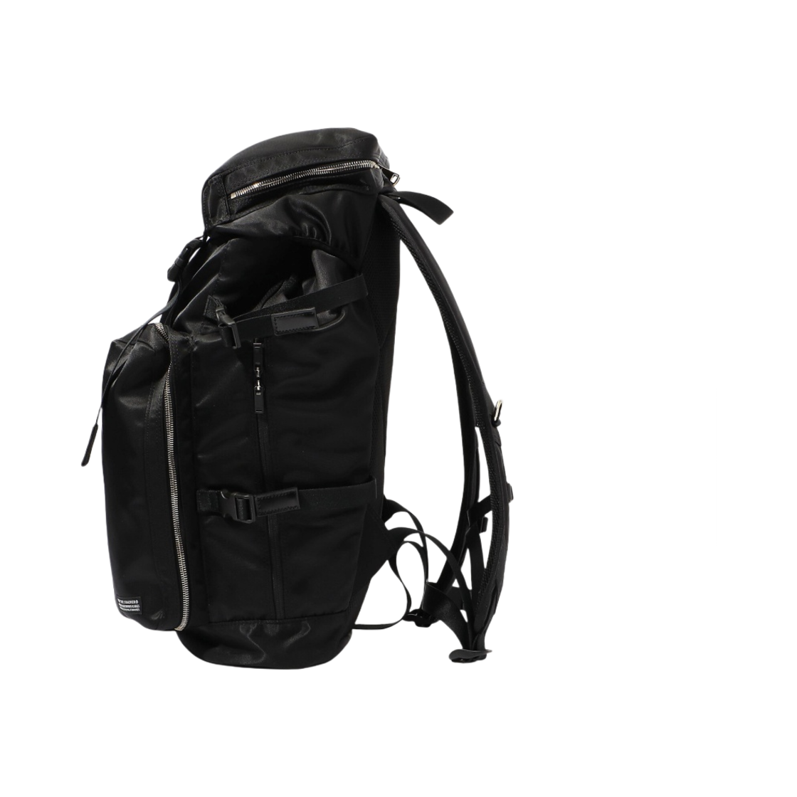 포터 x 풋 더 코처 미니멀 나일론 백팩 블랙(Porter x Foot The Coacher Minimal Nylon Backpack Black) - 2