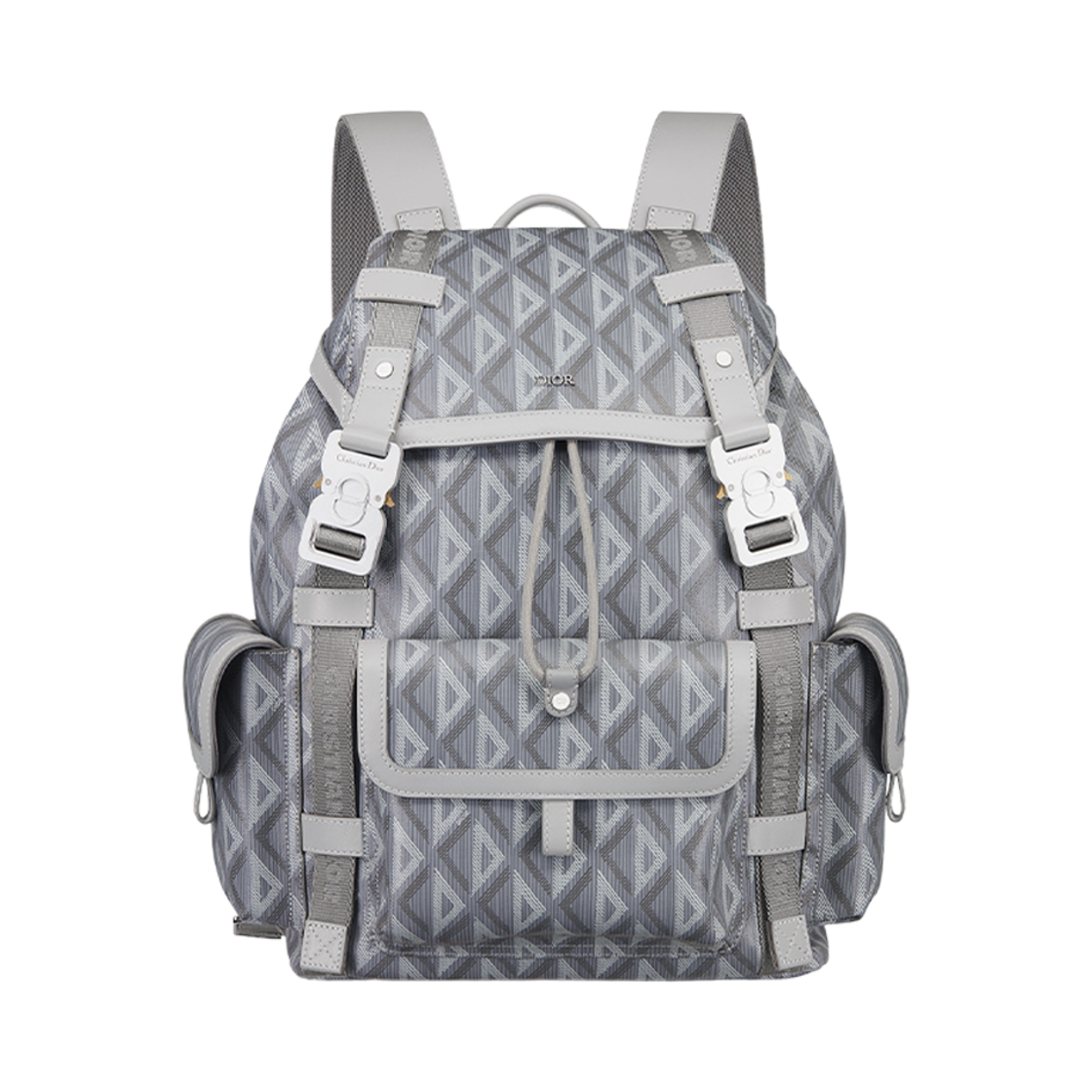 디올 M 힛 더 로드 백팩 그레이 CD 다이아몬드(Dior M Hit The Road Backpack Gray CD Diamond) - 1
