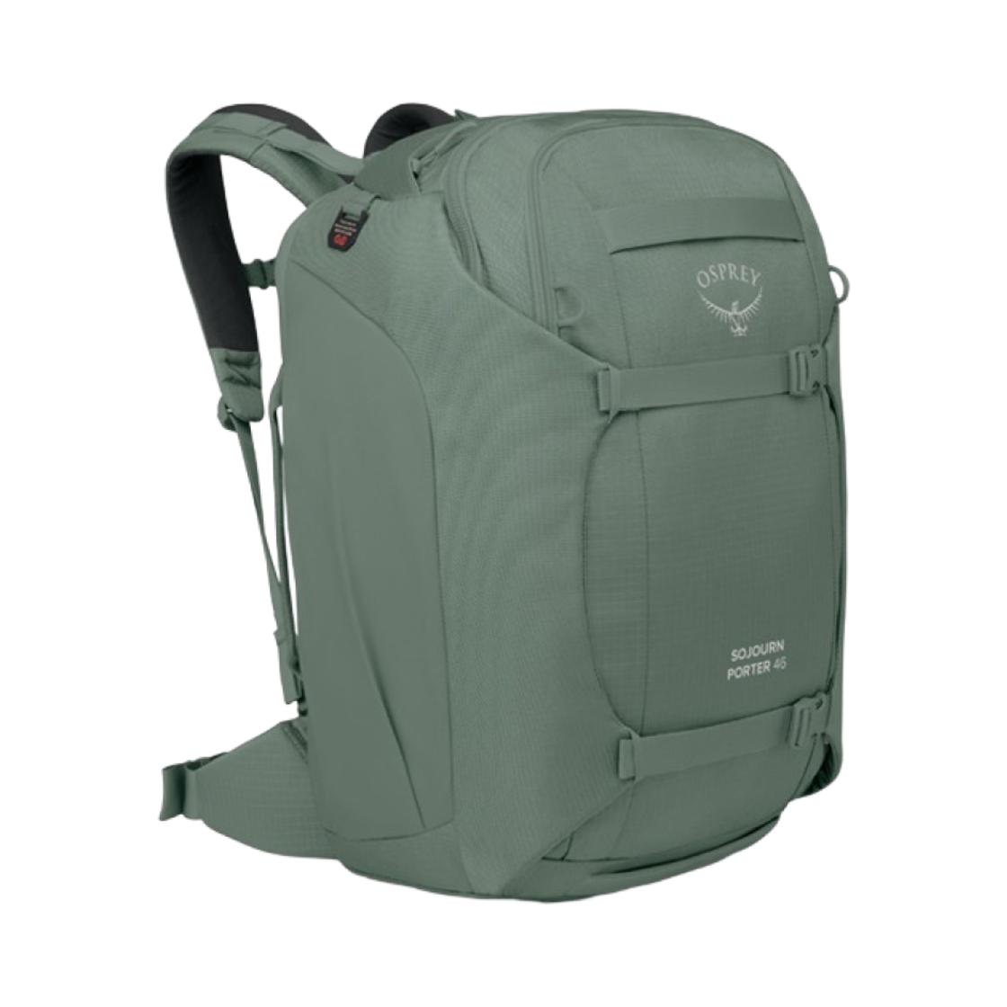 오스프리 소전 포터 트라벡 팩 46L 코세렛 그린 GD(Osprey Sojourn Porter Travel Pack 46L Koseret Green GD)