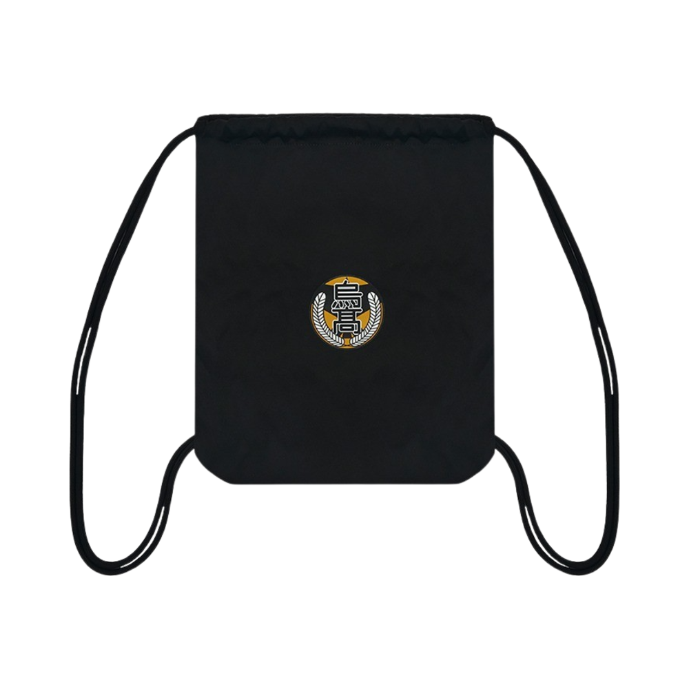 이어스트 x 하이큐!! 카라스노 스트링 백 블랙(EERST x HAIKYU!! Karasuno String Bag Black)