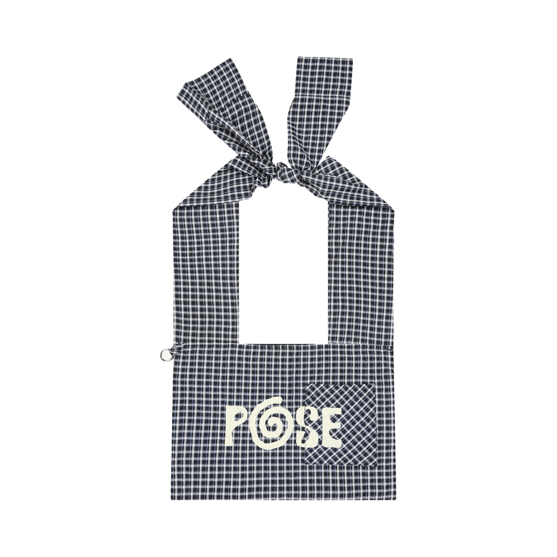 포즈넘버에잇 셔츠 숄더 백 블랙