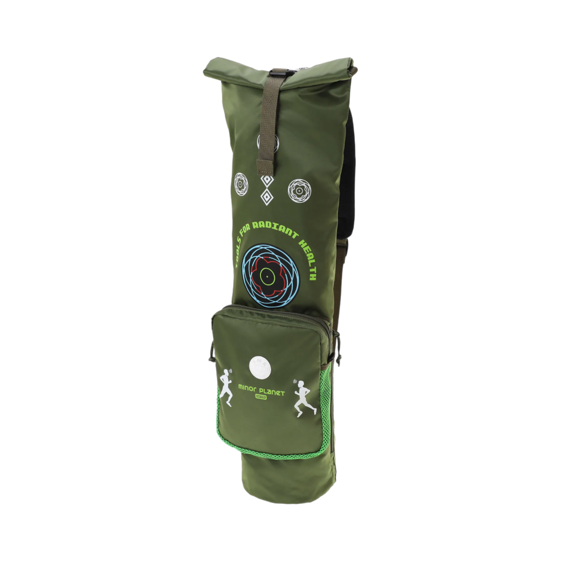 포터 POTR x 마이너 플래닛 요가 매트 숄더 케이스 그린(Porter POTR x Minor Planet Yoga Mat Shoulder Case Green)