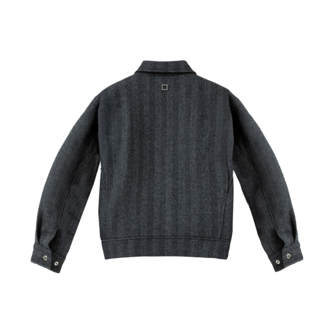 우영미 헤링본 울 자켓 블랙 - 24FW(Wooyoungmi Herringbone Wool Jacket Black - 24FW) - 2