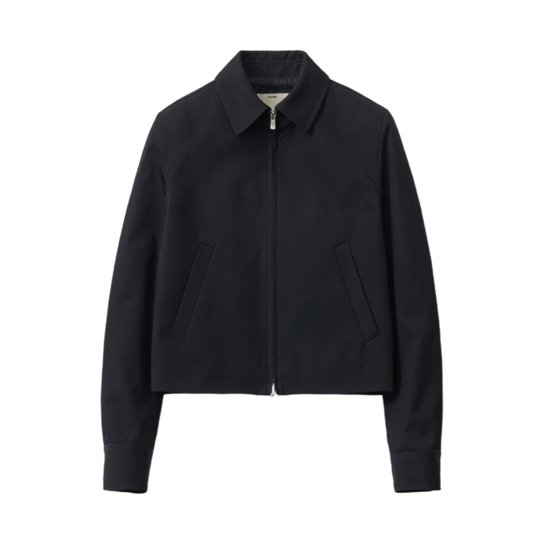 (W) 포터리 울 드리즐러 재킷 다크 네이비((W) Pottery Wool Drizzler Jacket_Dark Navy Dark Navy)