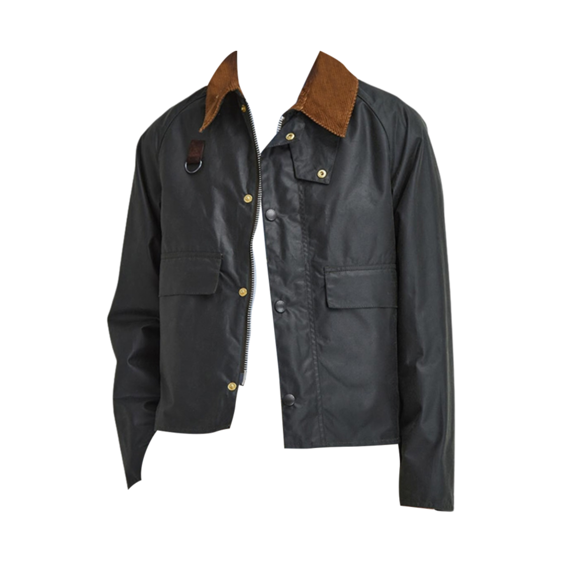 바버 스페이 왁스 자켓 카키