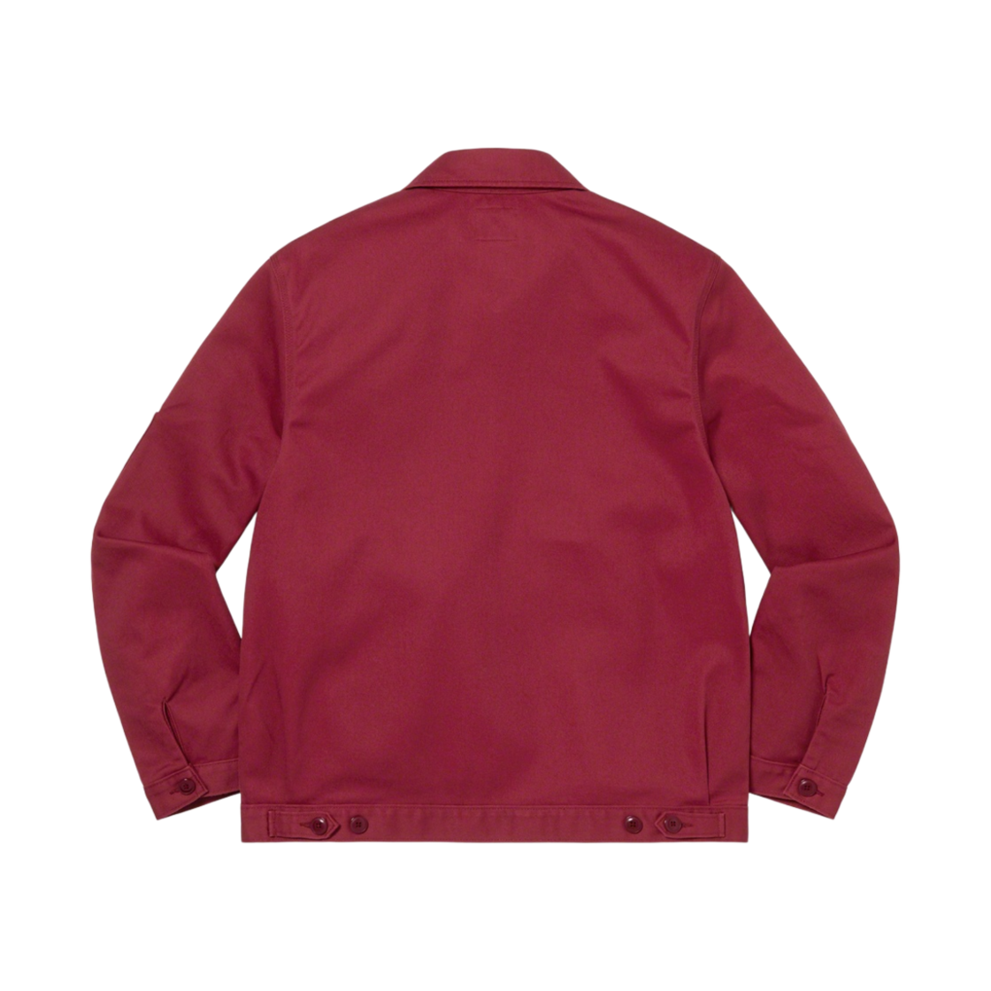 슈프림 x 디키즈 스트라이프 아이젠하워 자켓 마룬 - 22SS(Supreme x Dickies Stripe Eisenhower Jacket Maroon - 22SS) - 2