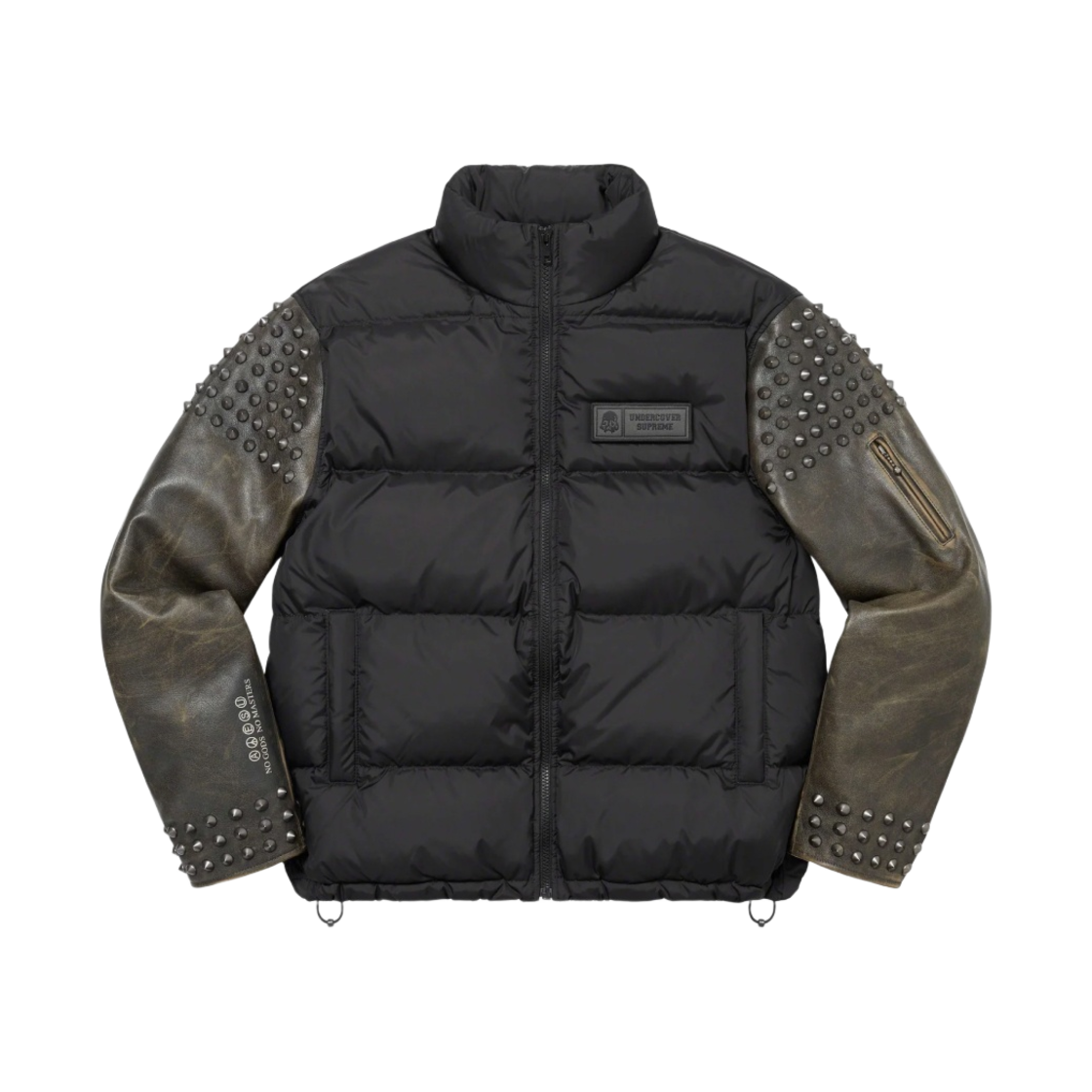 슈프림 x 언더커버 퍼퍼 자켓 블랙 - 23SS(Supreme x Undercover Puffer Jacket Black - 23SS) - 1