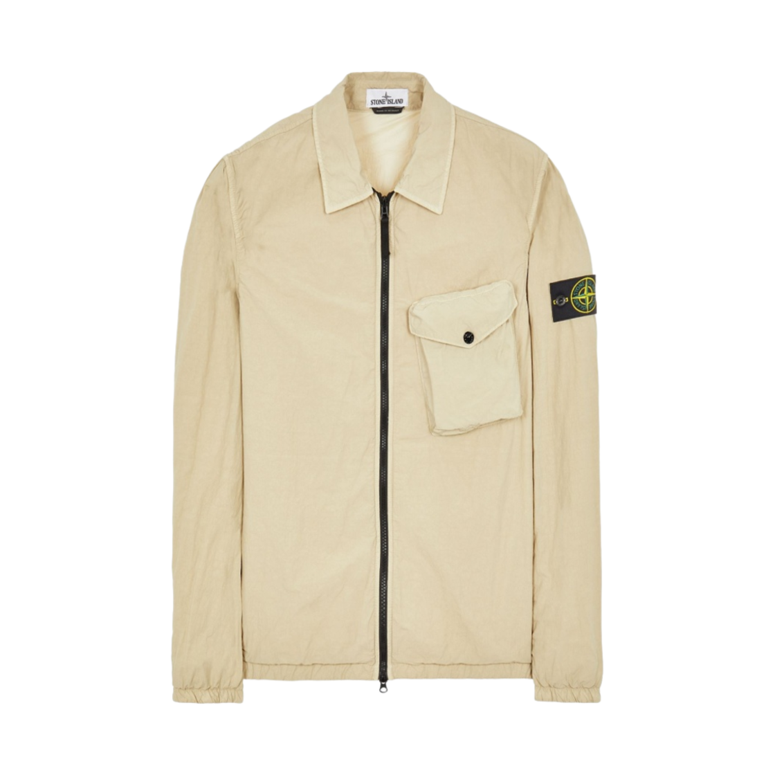 스톤 아일랜드 11803 나슬란 라이트 폴라텍 오버셔츠 에크루 - 21FW(Stone Island 11803 Naslan Light Polartec Overshirt Ecru - 21FW) - 1