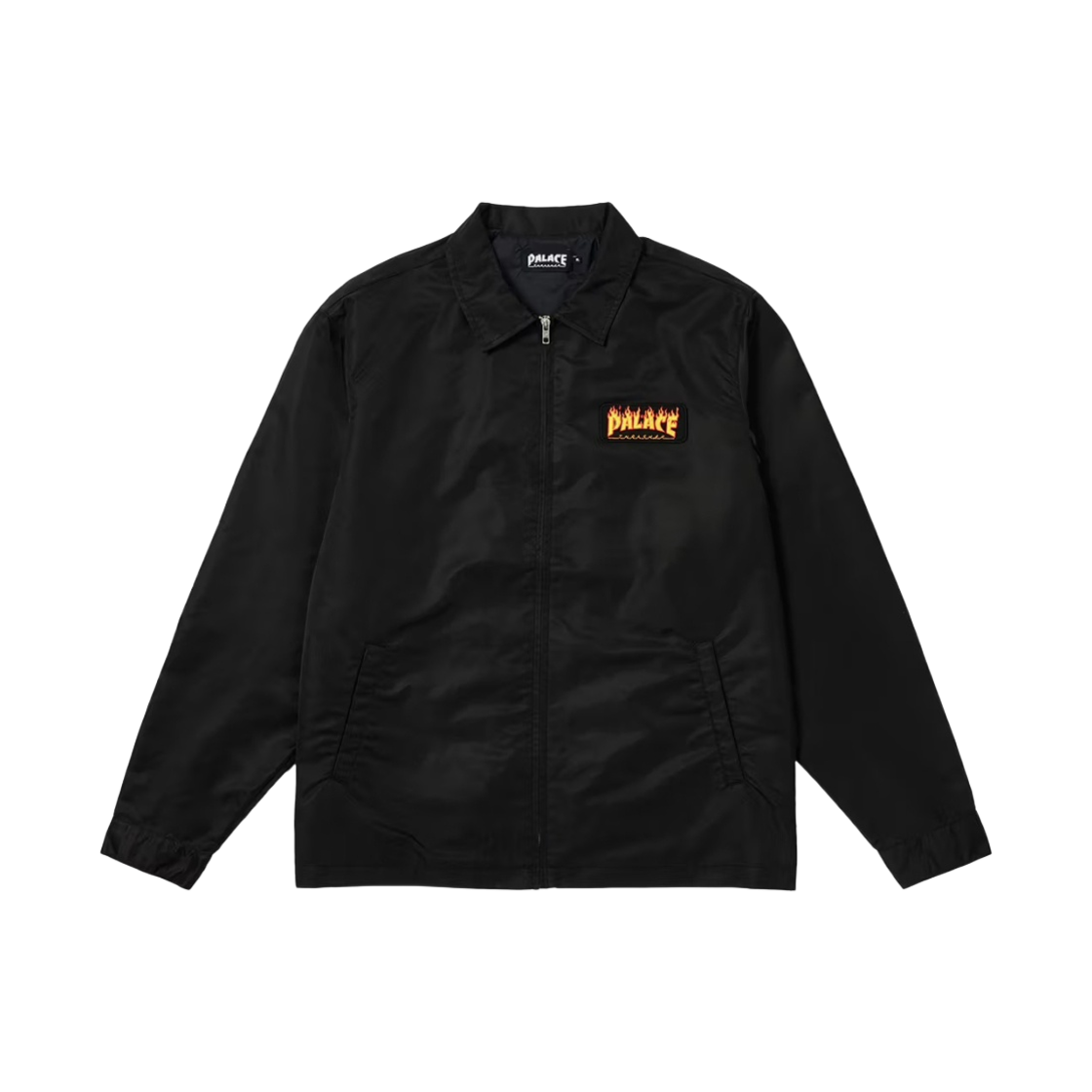 팔라스 x 트레셔 코치 자켓 블랙 - 24SS(Palace x Thrasher Coach Jacket Black - 24SS)