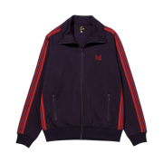 Needles Track Jacket Poly Smooth Dark Purple