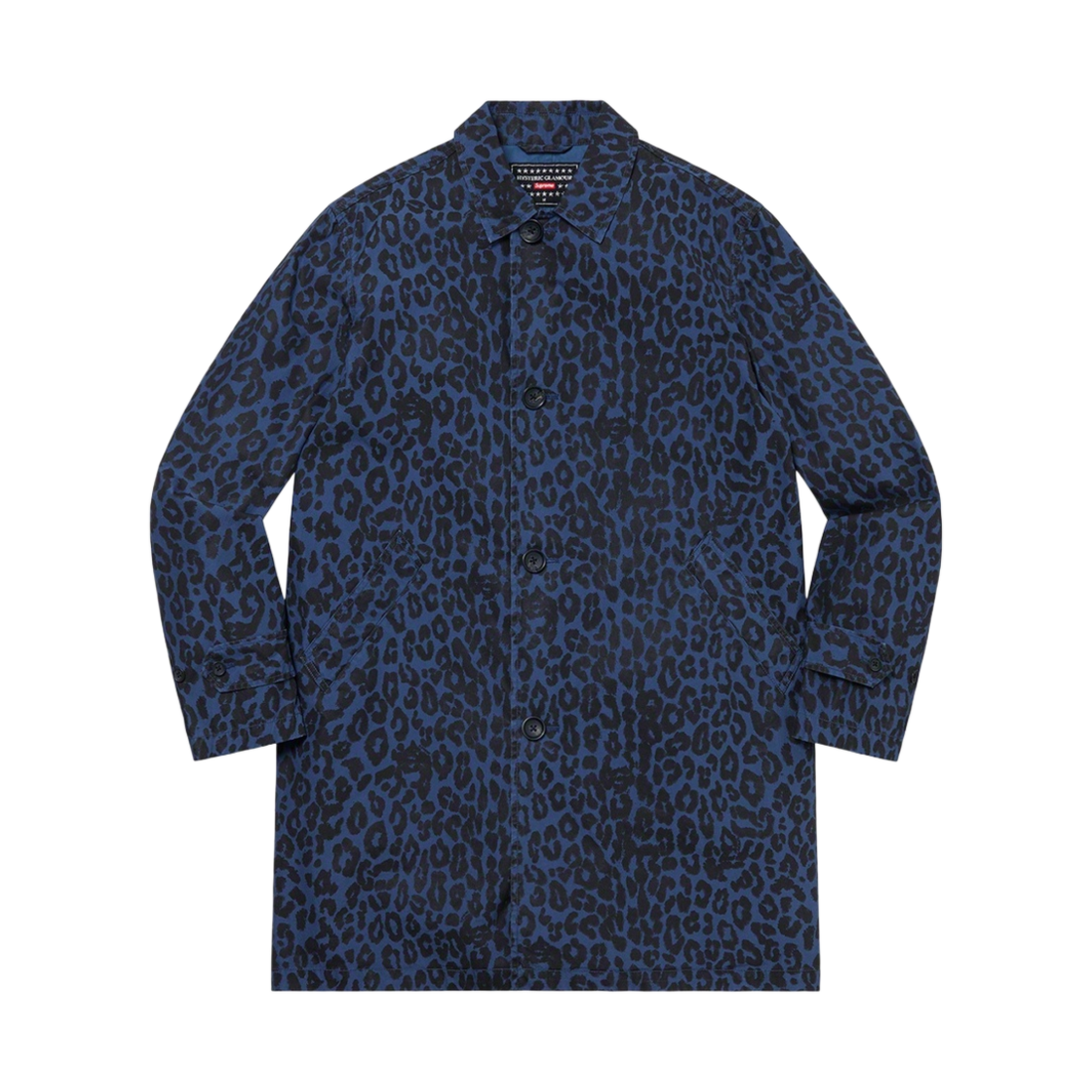 슈프림 x 히스테릭 글래머 레오파드 트렌치 블루 - 21SS(Supreme x Hysteric Glamour Leopard Trench Blue - 21SS) - 1