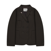 FLETTA Classic Double button Ribbon Jacket Brown