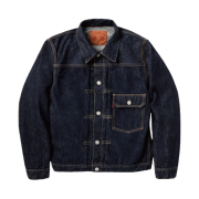 Fullcount 2107XX-20 Type 1 Denim Jacket Heavy oz Non Wash Indigo Blue