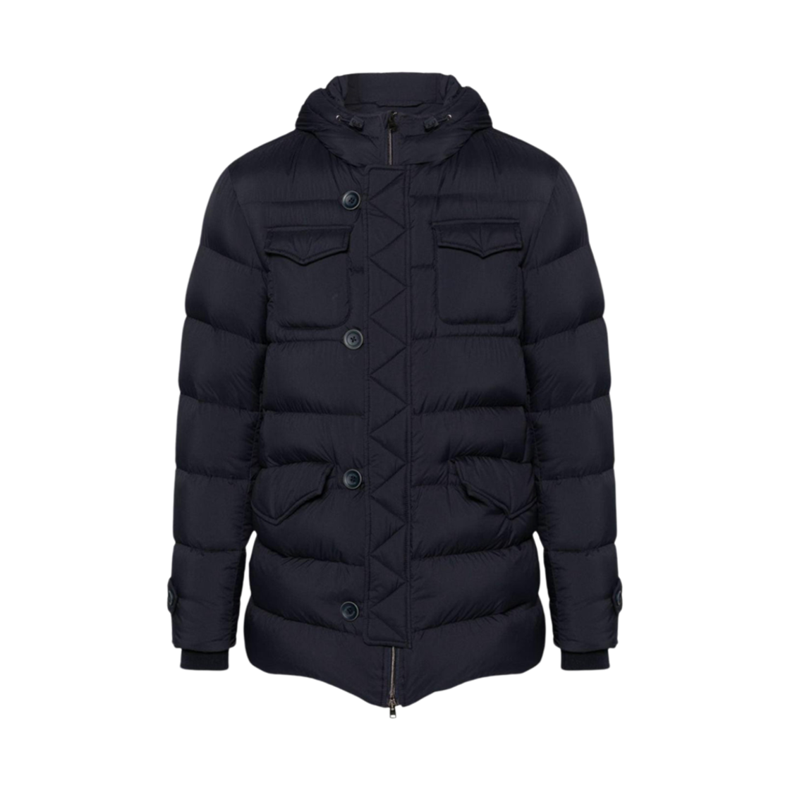 PI004ULE-12456Z-9202 Herno L'Eskimo Padded Jacket New Blue
