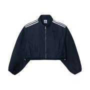 PRO-SPECS Women Vintage Running Jacket Dark Navy