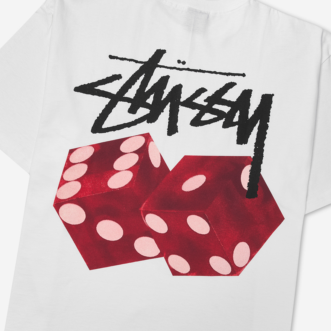 스투시 다이스 아웃 티셔츠 화이트 | Stussy | KREAM