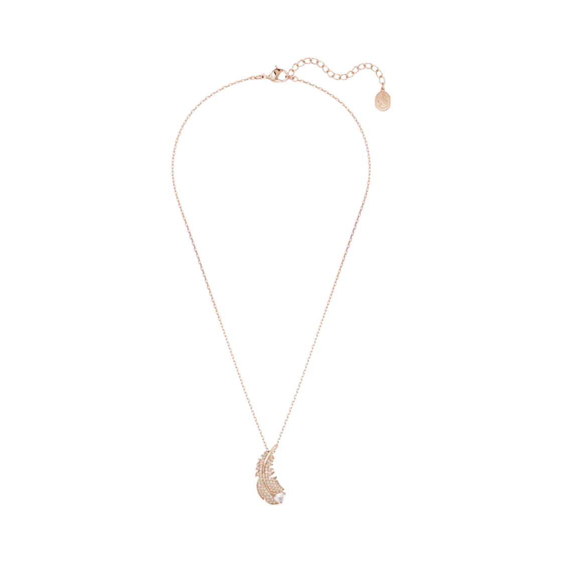 5663483 (W) Swarovski Nice Pendant White Rose Gold Plated