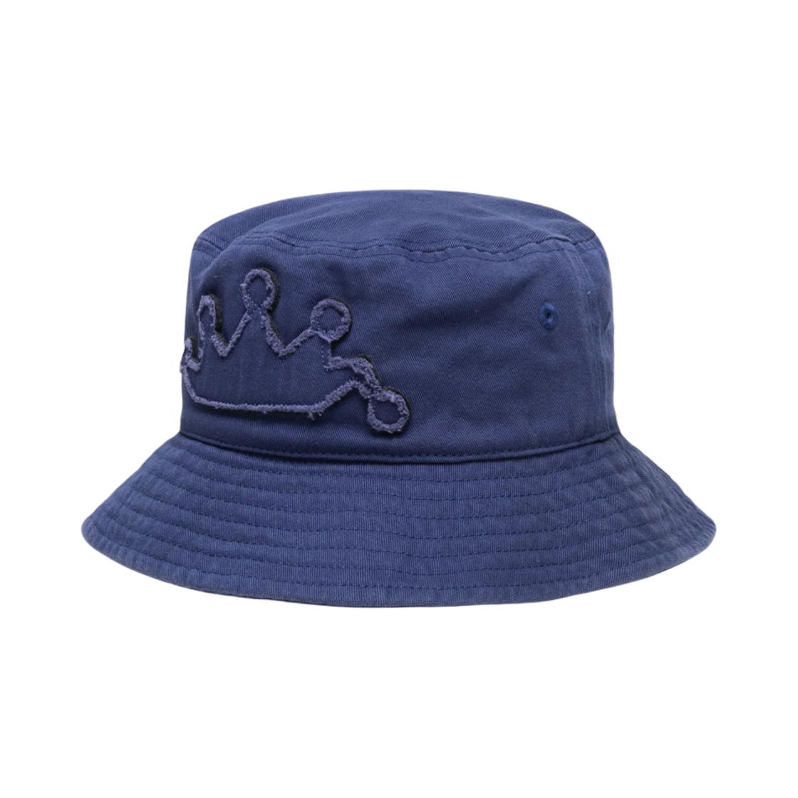 스투시 크라운 아플리케 버킷햇 네이비(Stussy Crown Applique Bucket Hat Navy) - 2