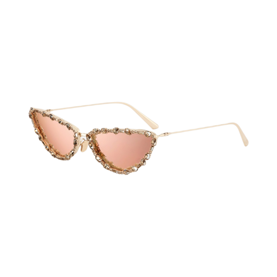 (W) 디올 미스디올 B1U 버터플라이 선글라스 스와로브스키 크리스탈((W) Dior Missdior B1U Butterfly Sunglasses Swarovski Crystals) - 1