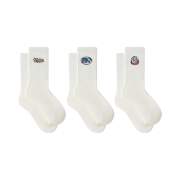Kith Mid Crew Socks Silk (3 Pack)
