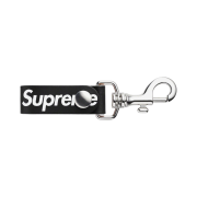 Supreme Leather Key Loop Black - 21SS