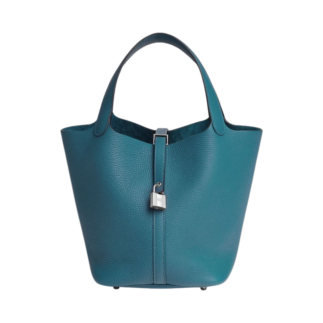 에르메스 피코탄 락 22 백 클레망스 & 팔라듐 하드웨어 뉴 블루 진(Hermes Picotin Lock 22 Bag Clemence & Palladium New Bleu Jean) - 1