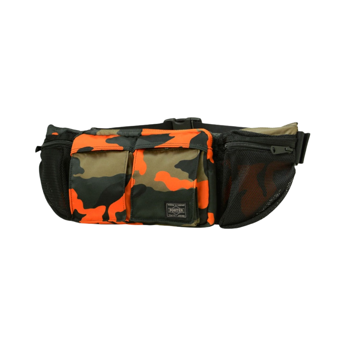 384-05757 Porter Stand Original Camo Waist Bag Woodland Orange