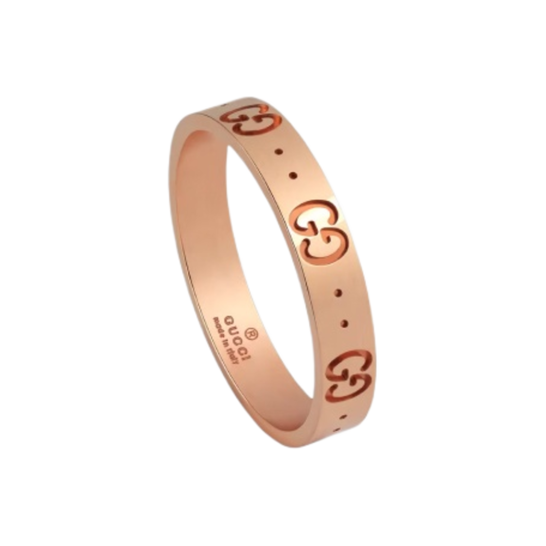 구찌 아이콘 씬 밴드 18k 로즈 골드(Gucci Icon Thin Band 18k Rose Gold) - 2