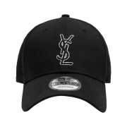 Saint Laurent x New Era YSL Monogram Cap Black