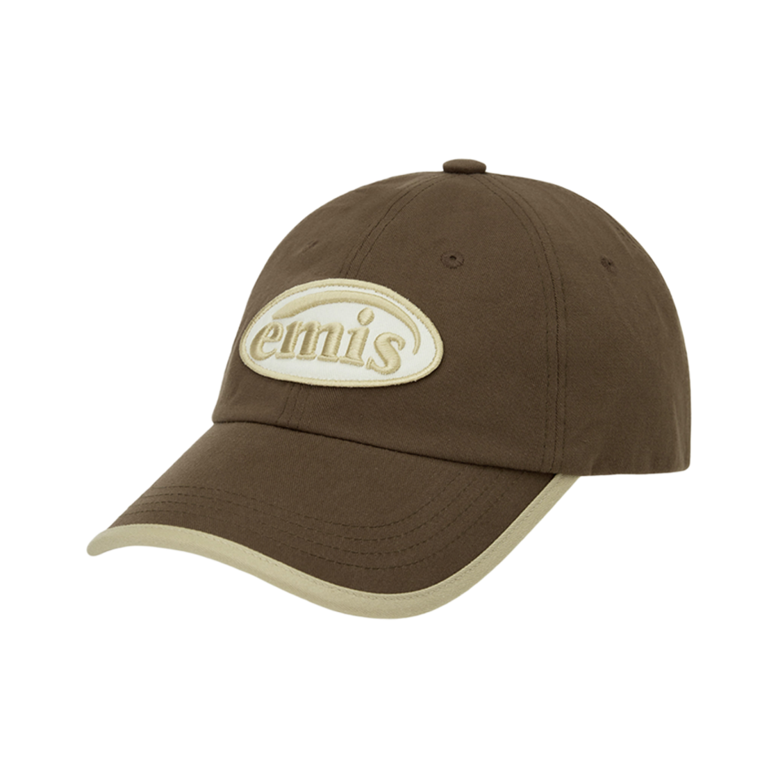 이미스 베이지 트리밍 볼캡 브라운(Emis Beige Trimming Ball Cap Brown) - 2