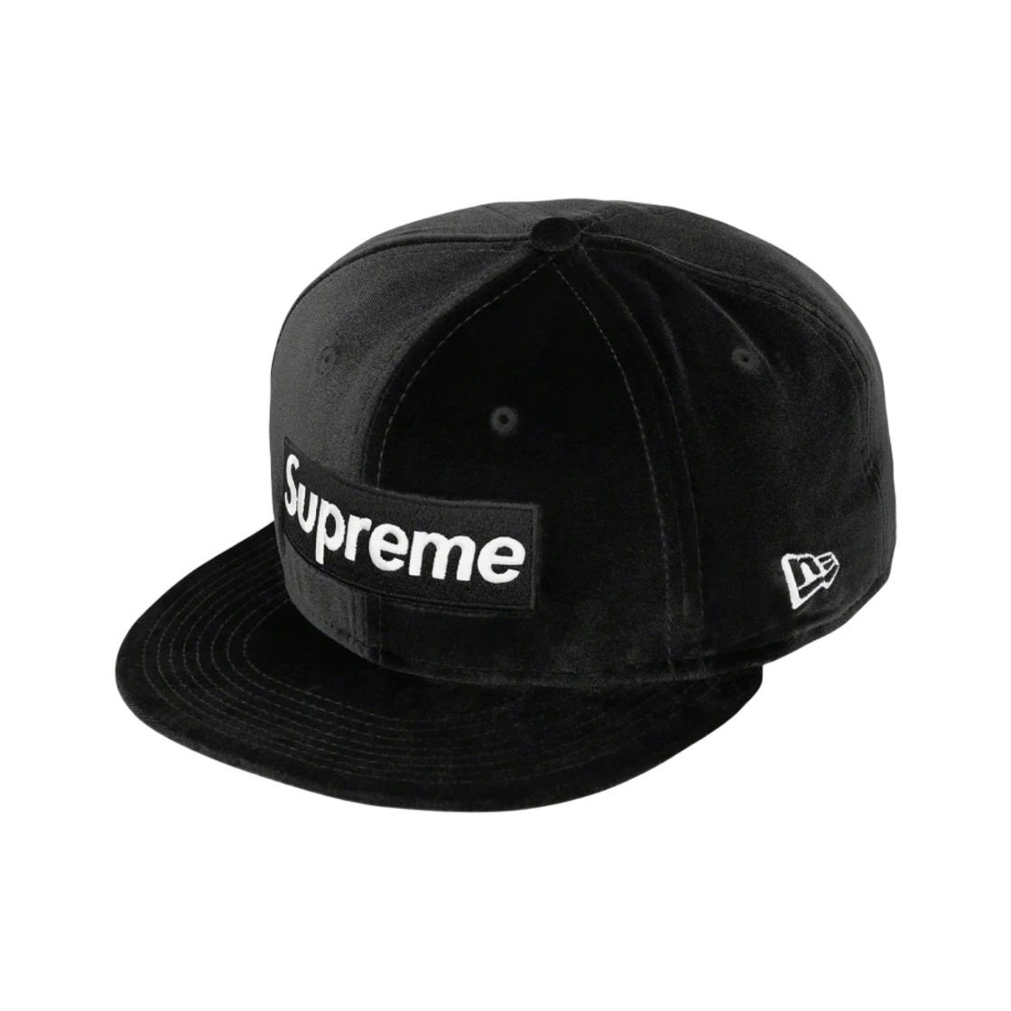 슈프림 뉴에라 벨루어 박스로고 블랙 - 22FW(Supreme New Era Velour Box Logo Black - 22FW) - 2