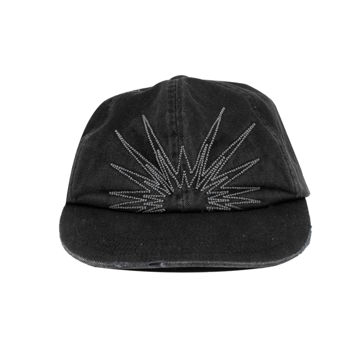 25EP04HT02BK Gatherlazy Western Stitch Vintage Cap Black