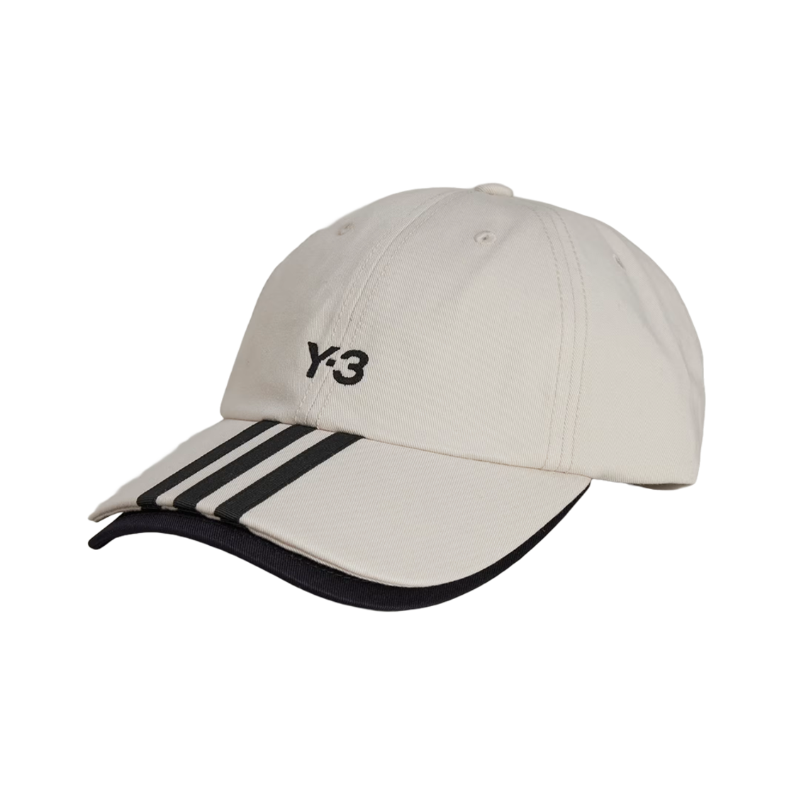 JM9041 Y-3 Stripes Cap Talc