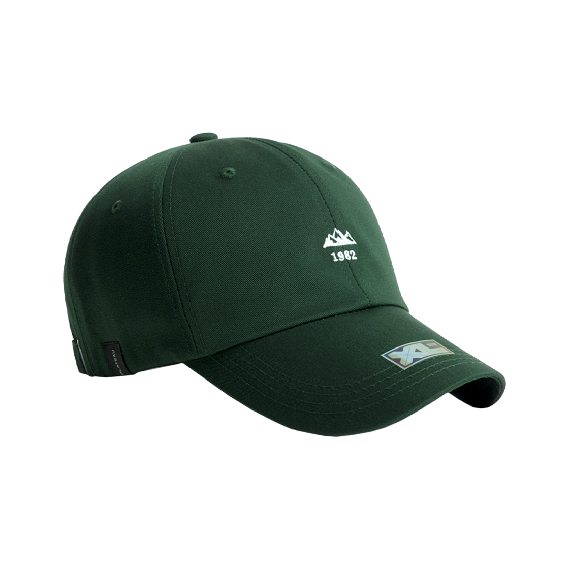 플래토 빅사이즈 볼캡 스몰 엠 1982 볼캡 다크그린(PLATEAU BIG SIZE BALLCAP XL SMALL M 1982 CAP DARK GREEN)
