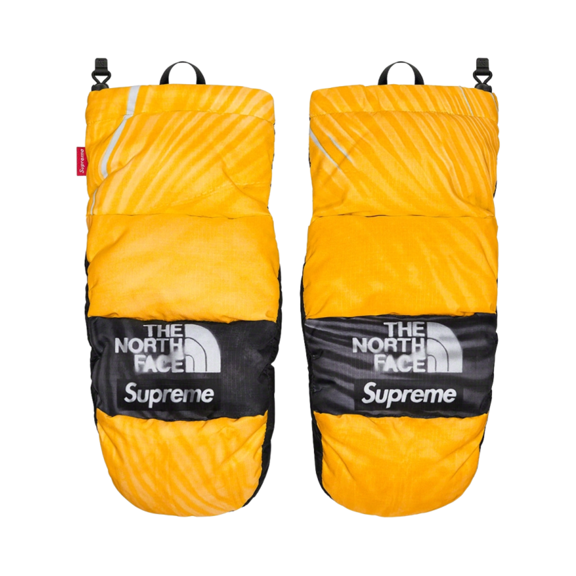 슈프림 x 노스페이스 트롱프 뢰유 프린티드 몬타나 미트 옐로우 - 23SS(Supreme x The North Face Trompe L'oeil Printed Montana Mitt Yellow - 23SS) - 1