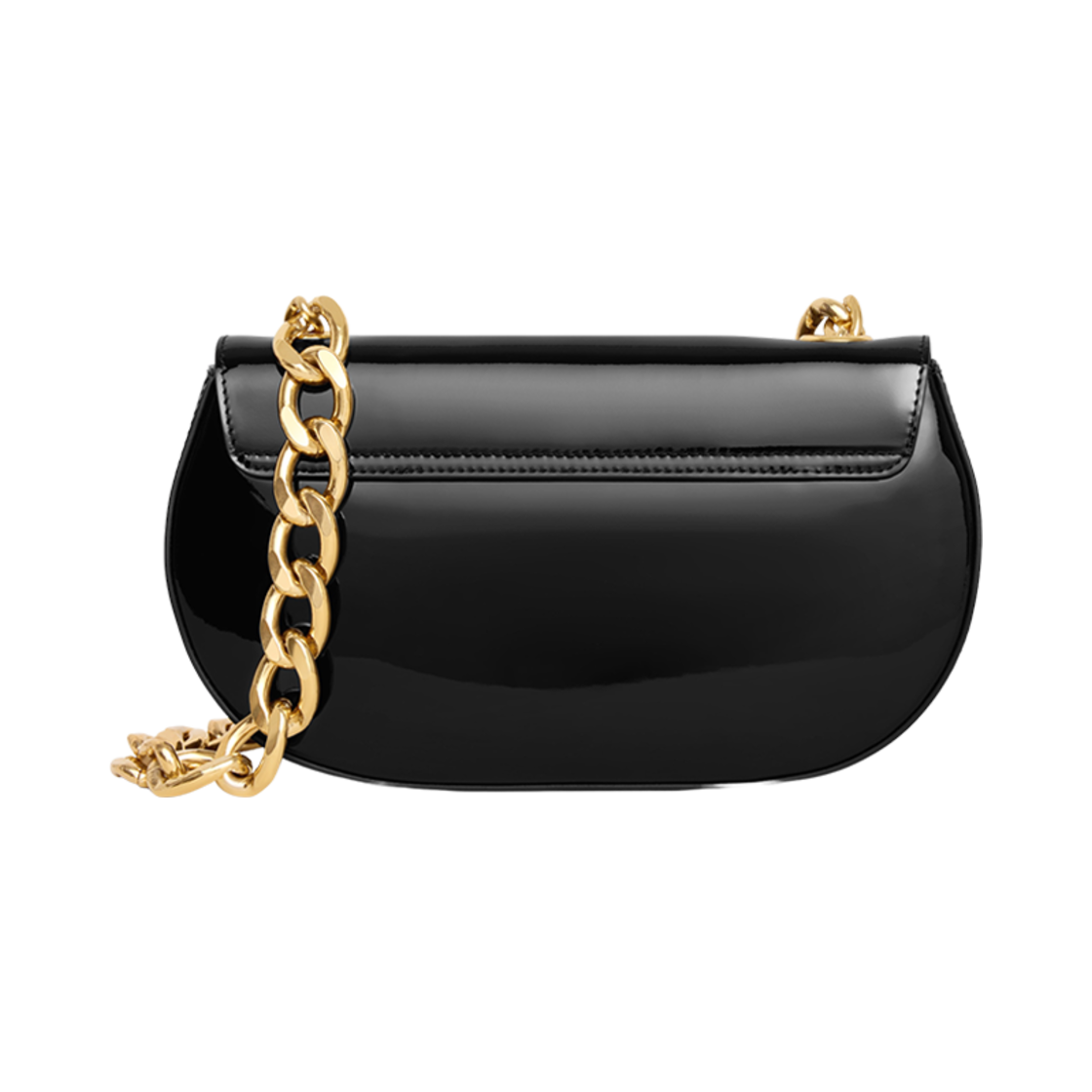 셀린느 체인 베사체 탈루라 페이턴트 카프스킨 블랙(Celine Chain Besace Talulah in Patent Calfskin Black) - 3