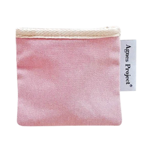 AP-P00000BW-S Agnes Project Square Color Pouch Small Pink