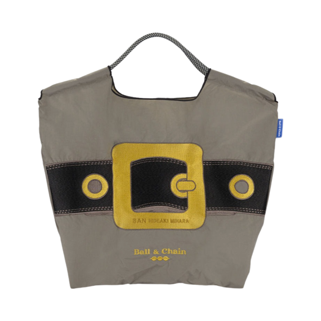 볼 앤 체인 산 히데아키 버클 에코백 M 그레이(Ball & Chain San Hideaki Buckle Eco Bag M Gray)