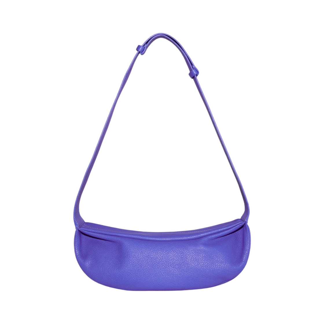 코스 레더 크로스바디백 블루