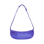 COS Leather Crossbody Bag Blue