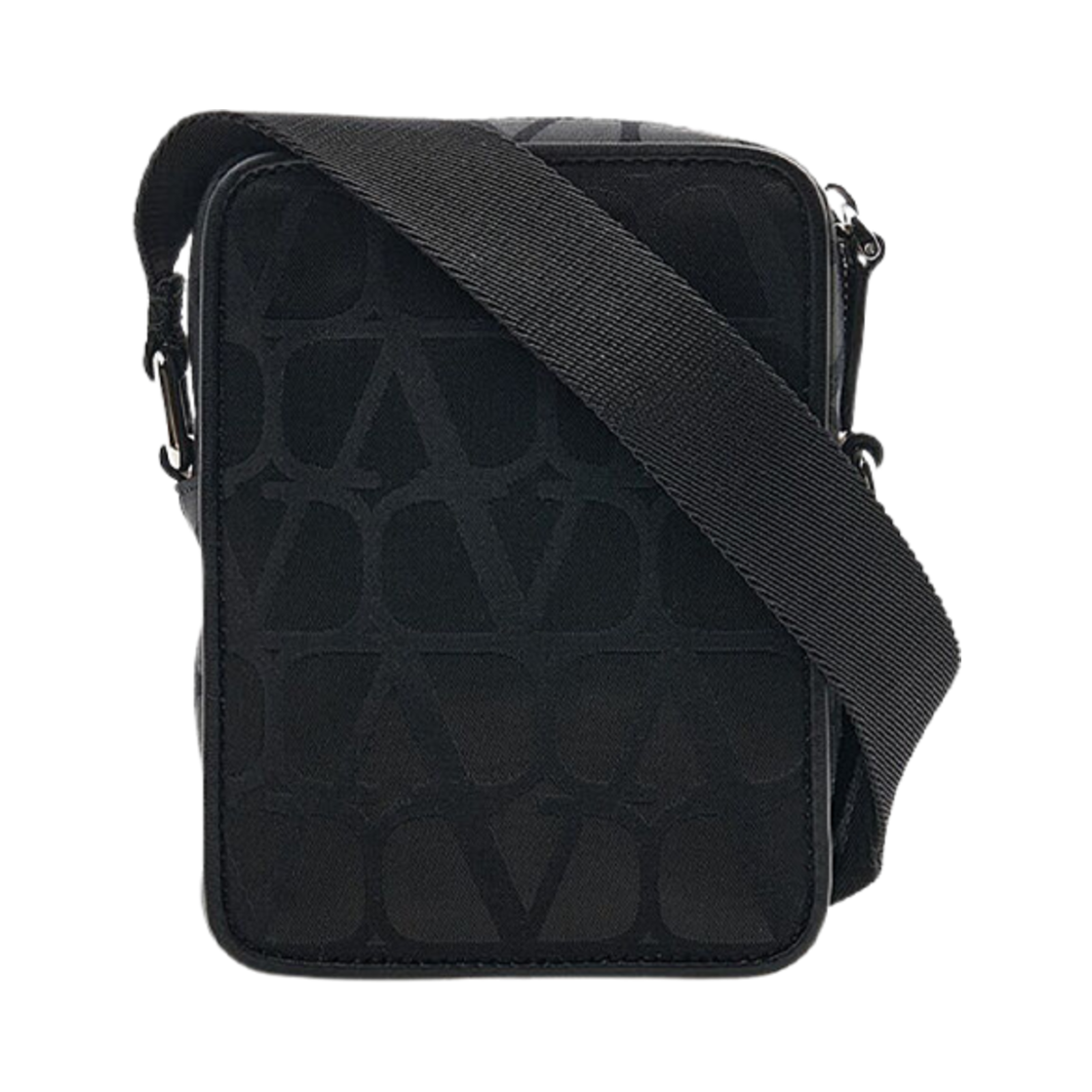 발렌티노 트왈 아이코노그래피 크로스바디백 블랙(Valentino Toile Iconographe Crossbody Bag Black) - 2