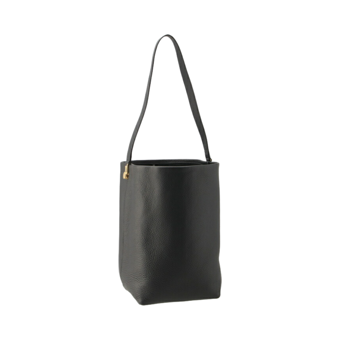 더 로우 미디움 N/S 훅 레더 토트백 블랙(The Row Medium N/S Hook Tote Bag in Leather Black)
