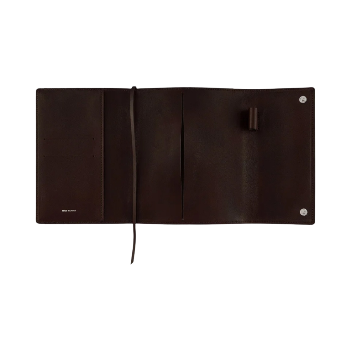 호보니치 테쵸 아츠 & 사이언스 카프 & 린넨 A6 커버 와인 블랙(Hobonichi Techo Arts & Science Calf & Linen A6 Cover Wine Black) - 3